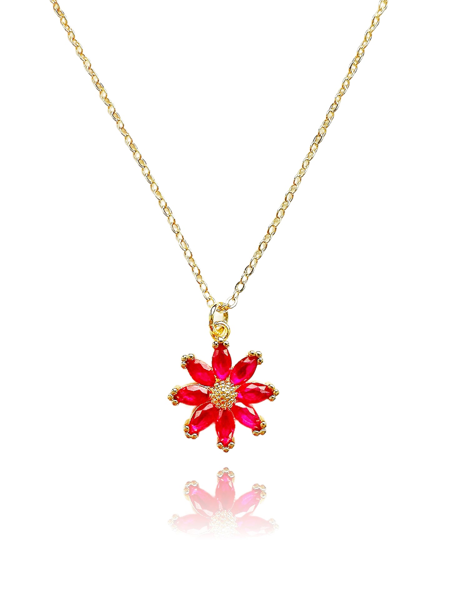 Berry Daisy Dreams Necklace