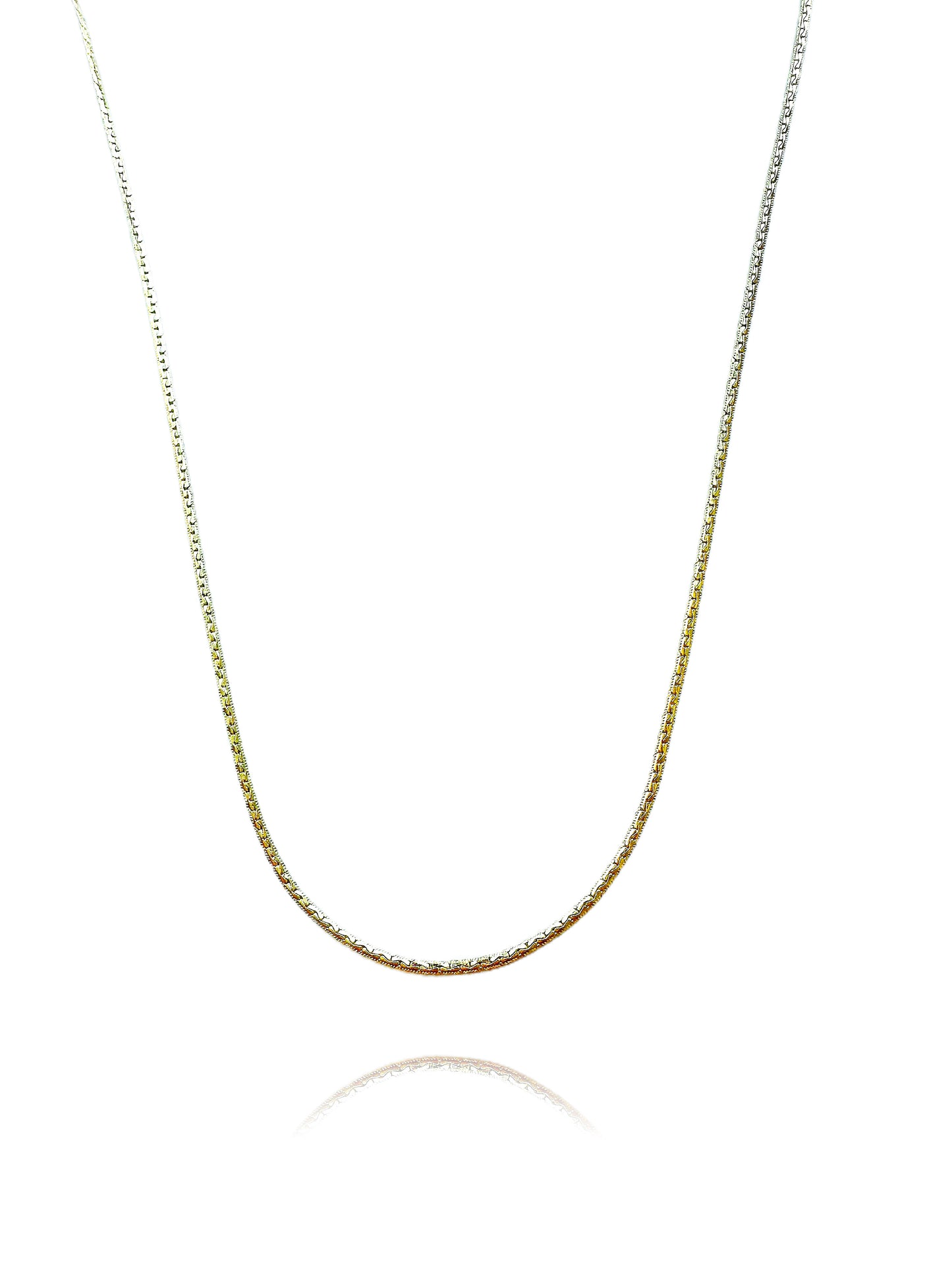 Sunbeam Gold-filled Cable Link Chain Base Necklace