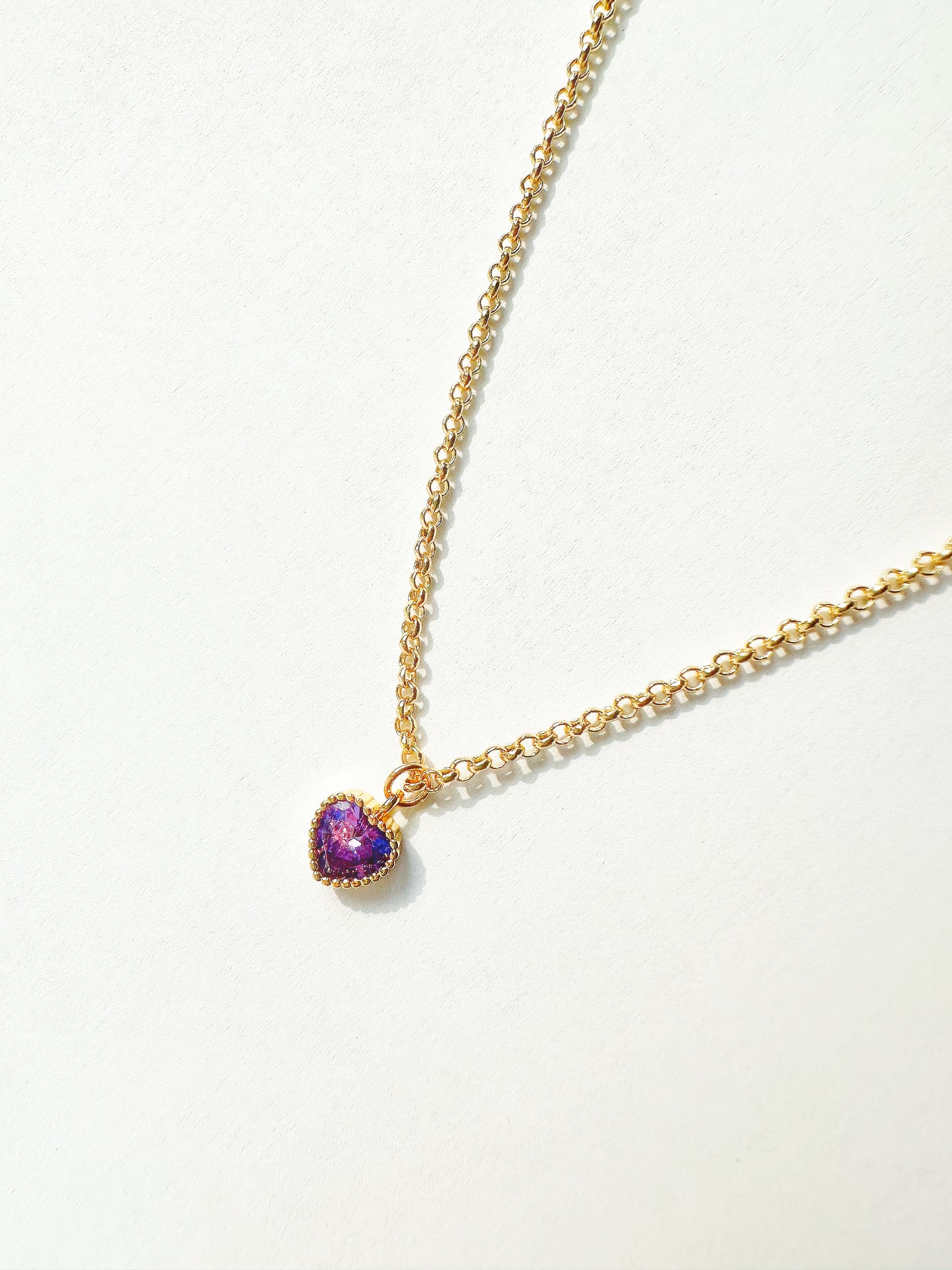 Queen of Hearts 16K Gold-Filled Necklace