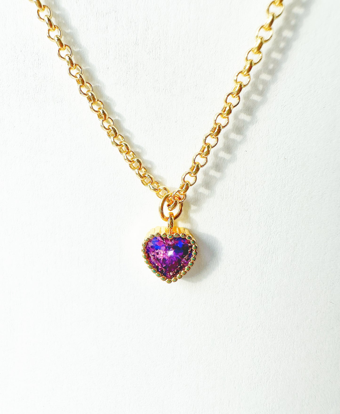 Queen of Hearts 16K Gold-Filled Necklace