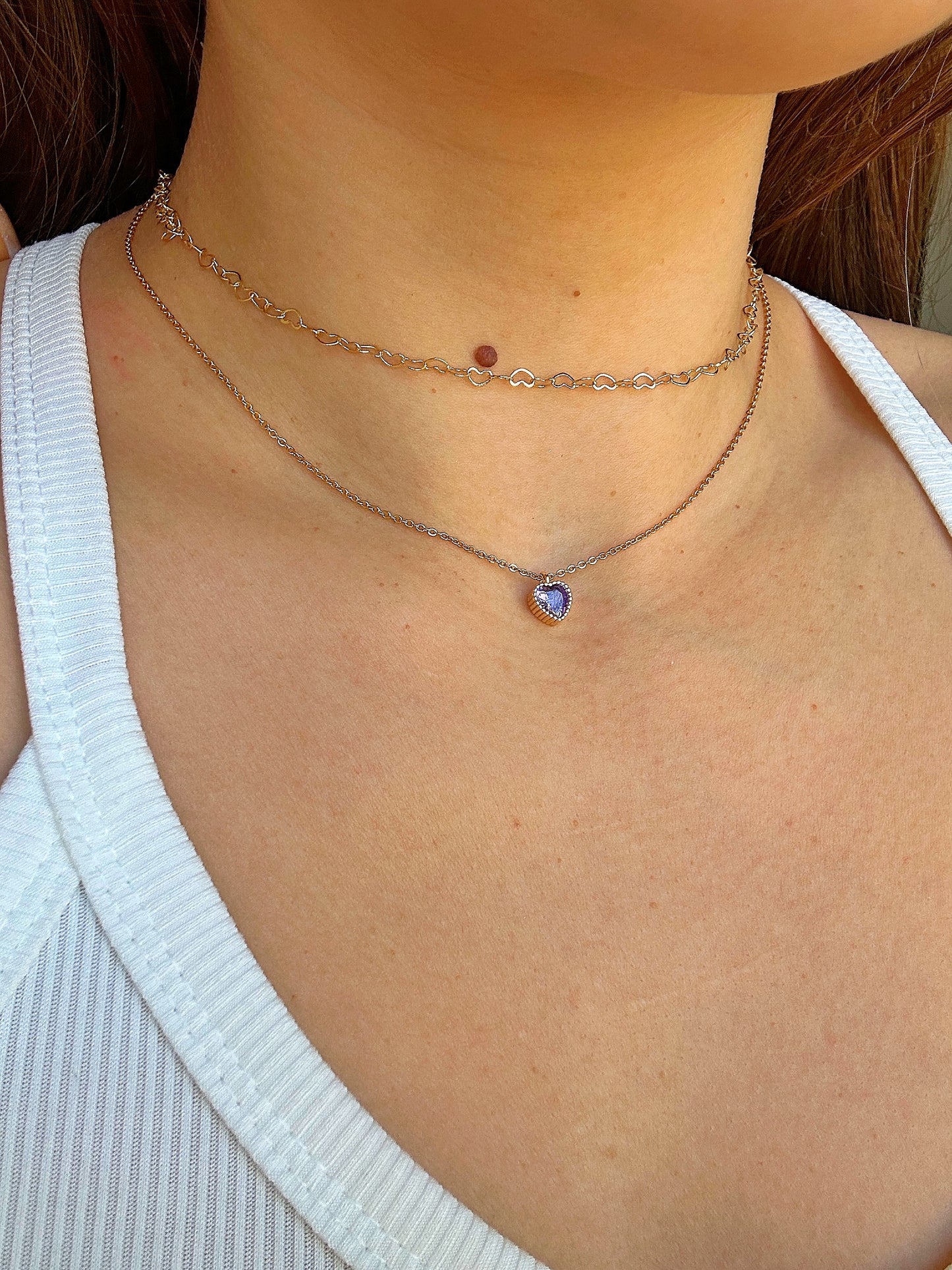 Queen of Hearts 16K Gold-Filled Necklace