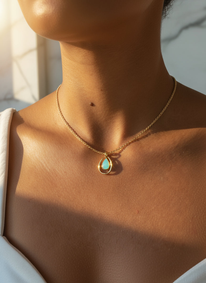 Pearl Drop — 14K Gold-Filled Necklace
