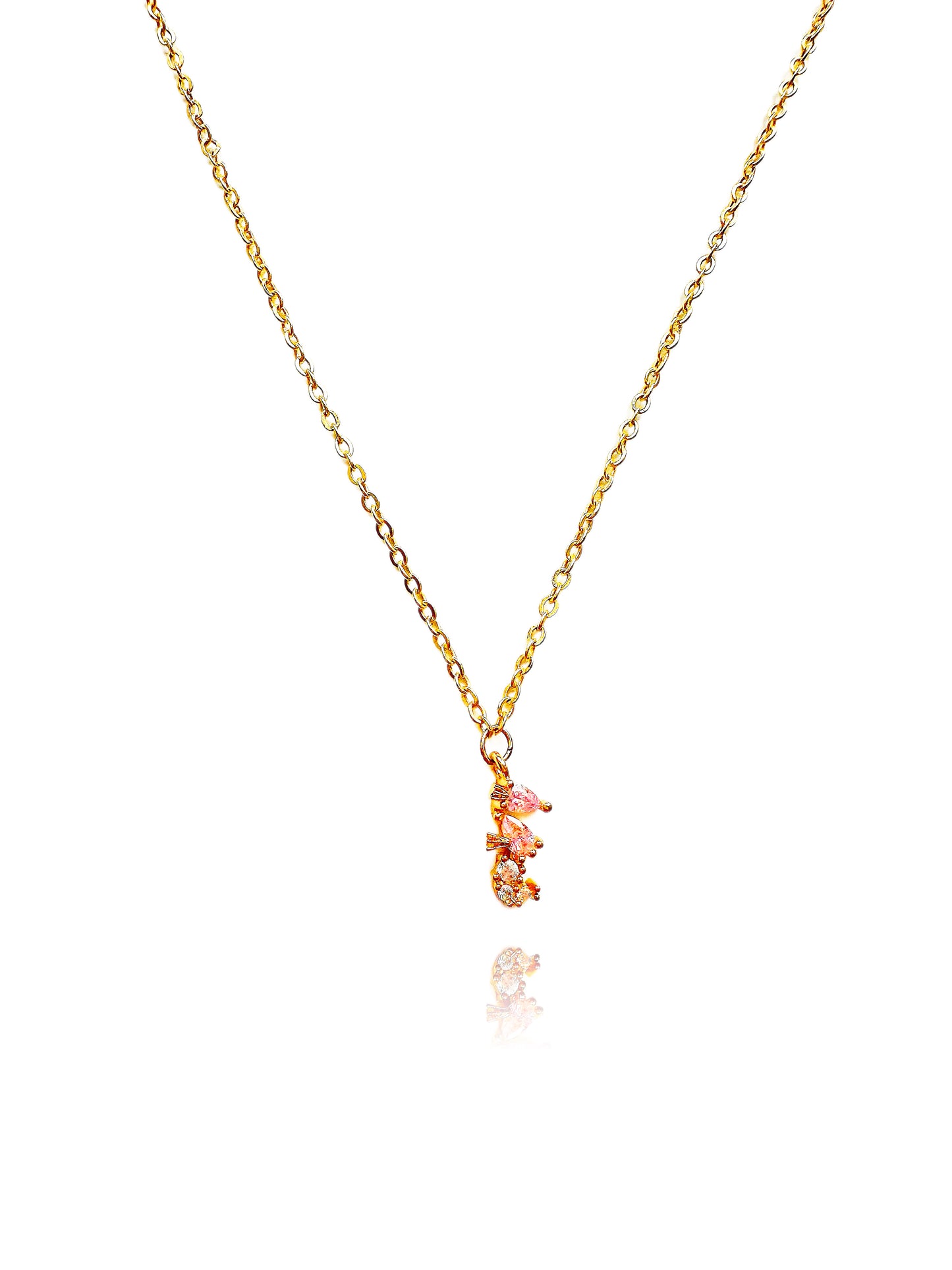 14k Gold-Filled Seahorse Necklace