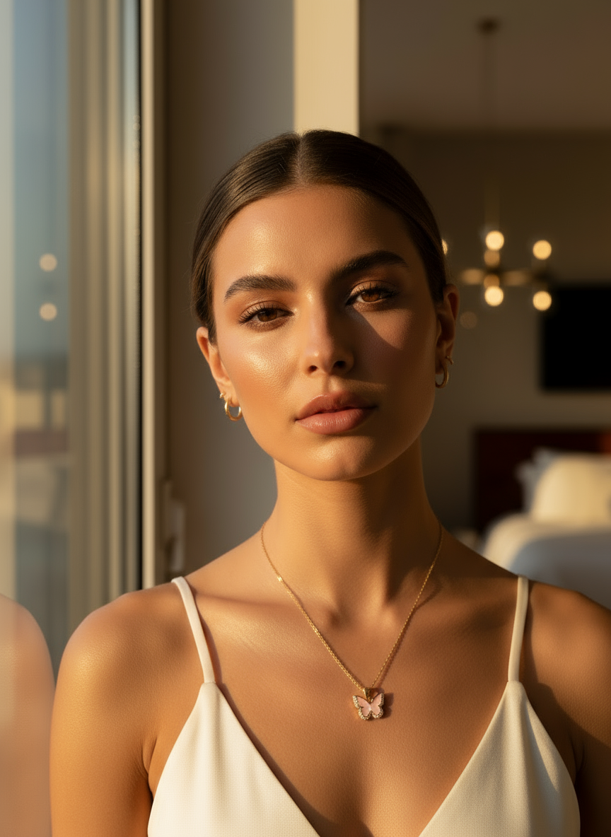 24k Gold-Filled Butterfly Dreams Necklace