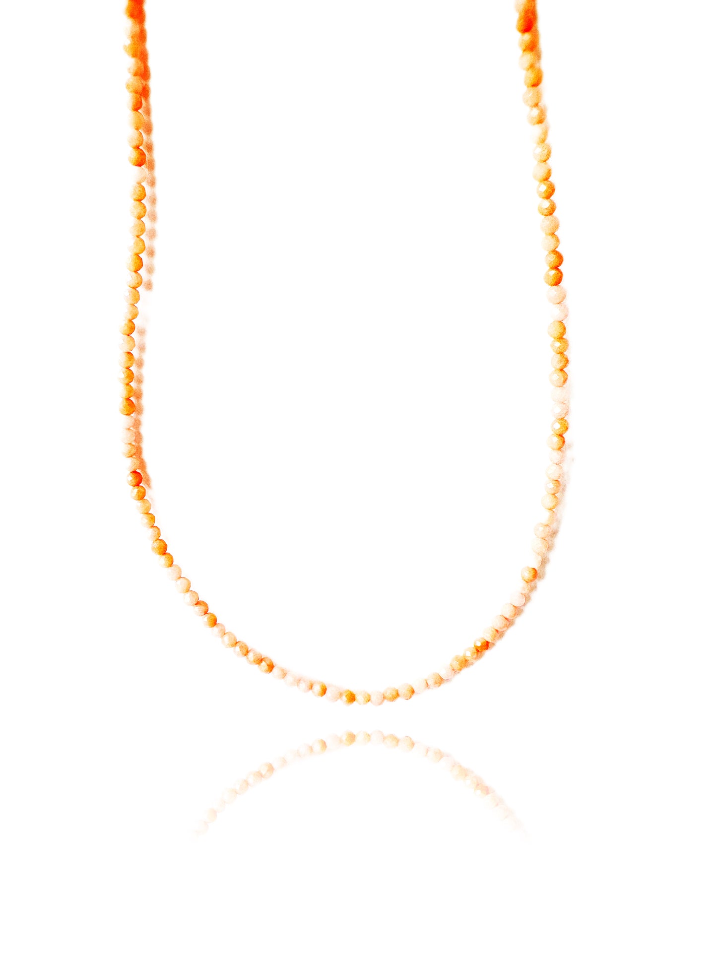 Coral Glow Base Necklace