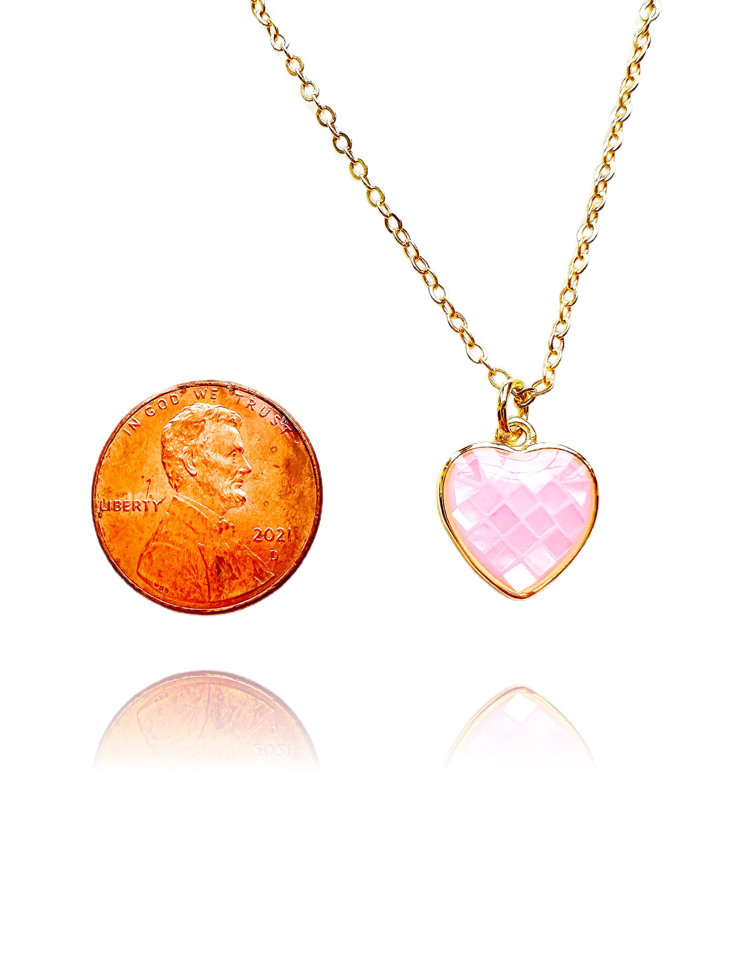 Pink Sweetheart Gold-Filled Necklace