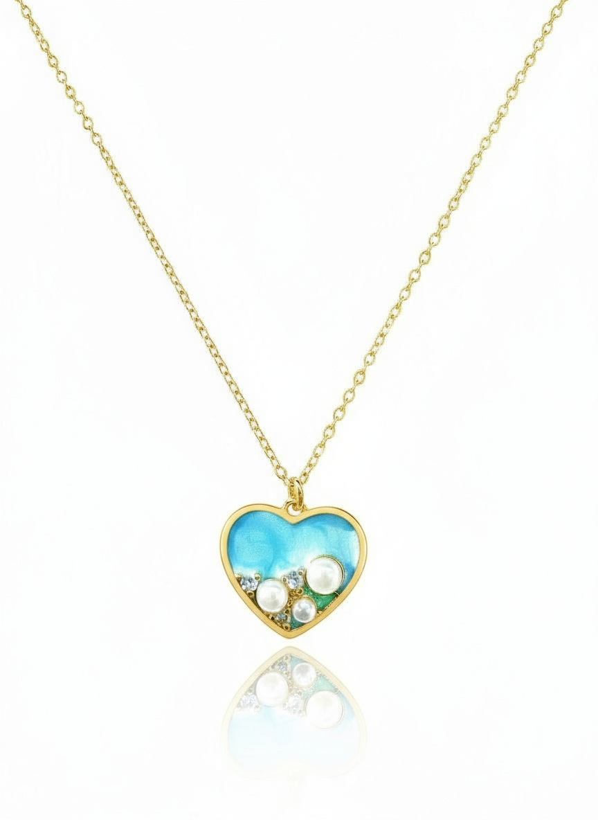 Heart of Ocean 14K Gold Filled Necklace