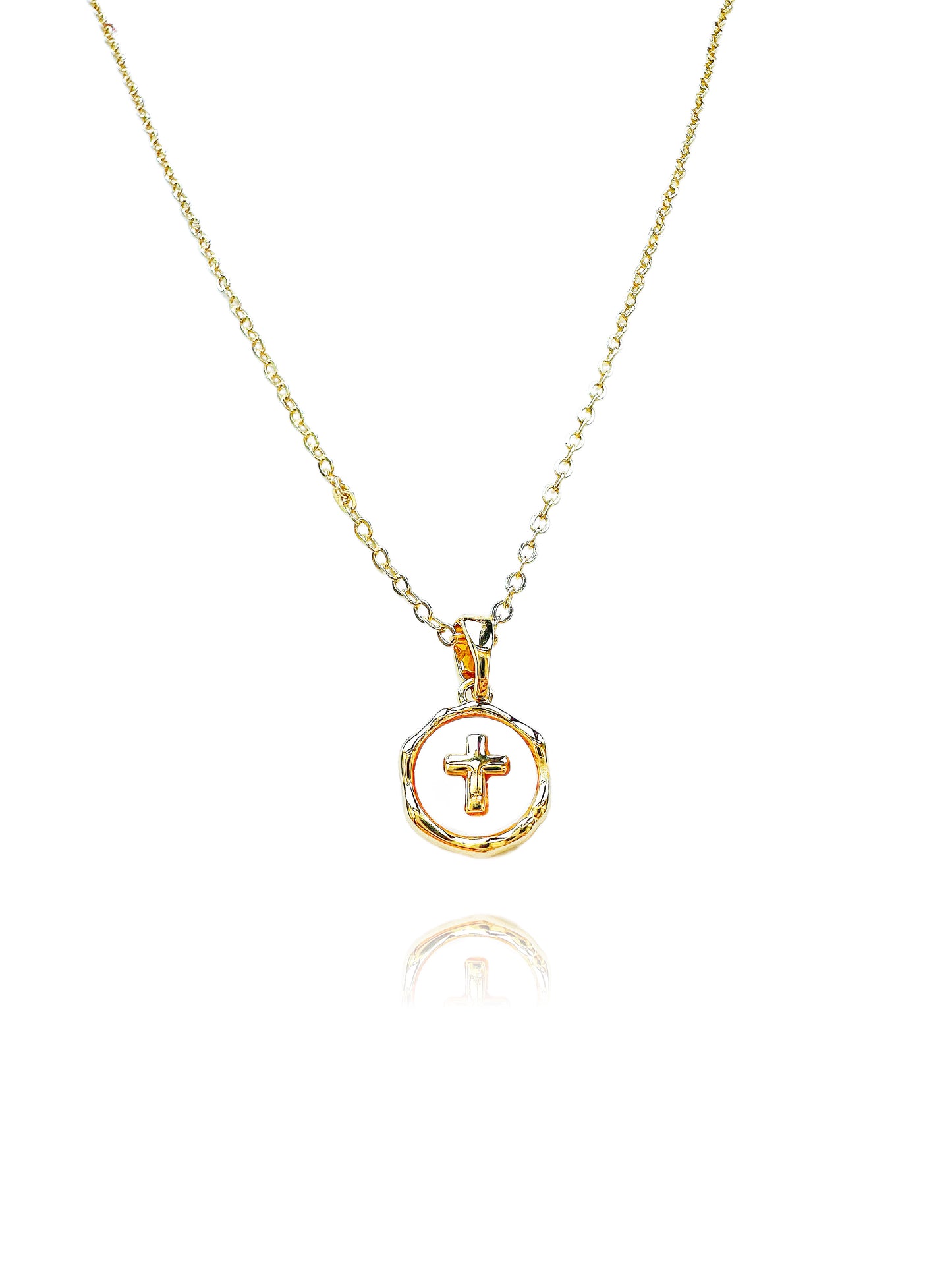 Love Cross 14K Gold-Filled Necklace