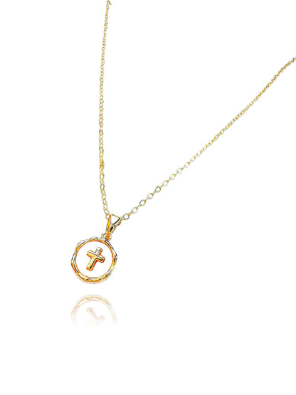 Love Cross 14K Gold-Filled Necklace