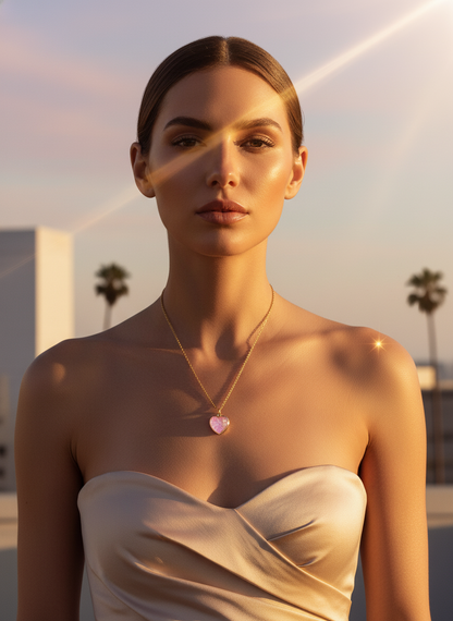 Pink Sweetheart Gold-Filled Necklace