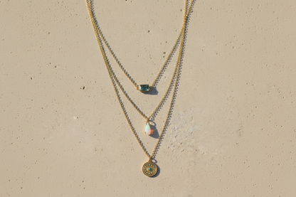 Saint-Tropez Sunsets Gold-Filled Necklace Stack