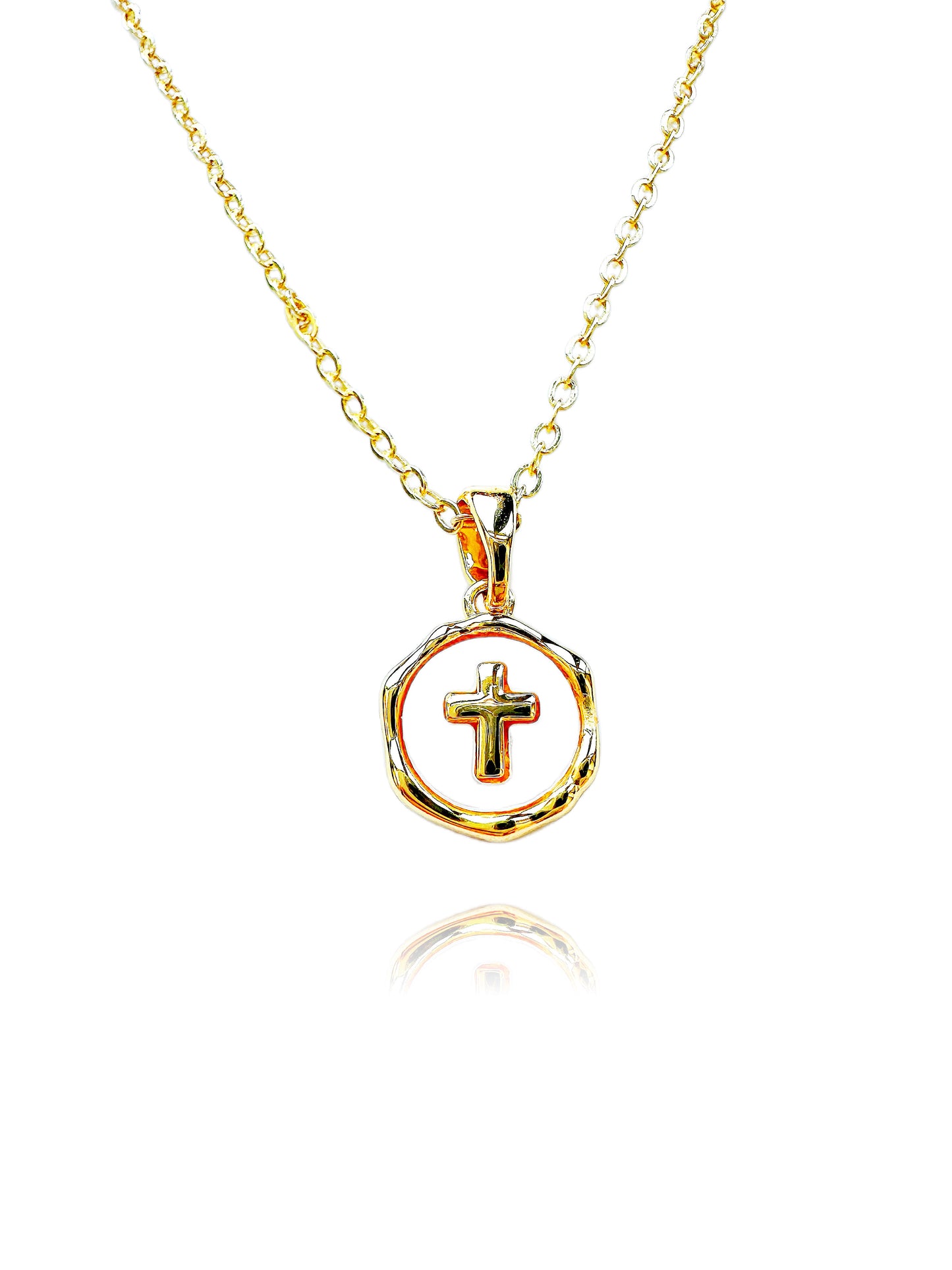 Love Cross 14K Gold-Filled Necklace