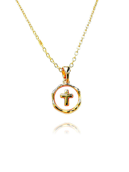 Love Cross 14K Gold-Filled Necklace