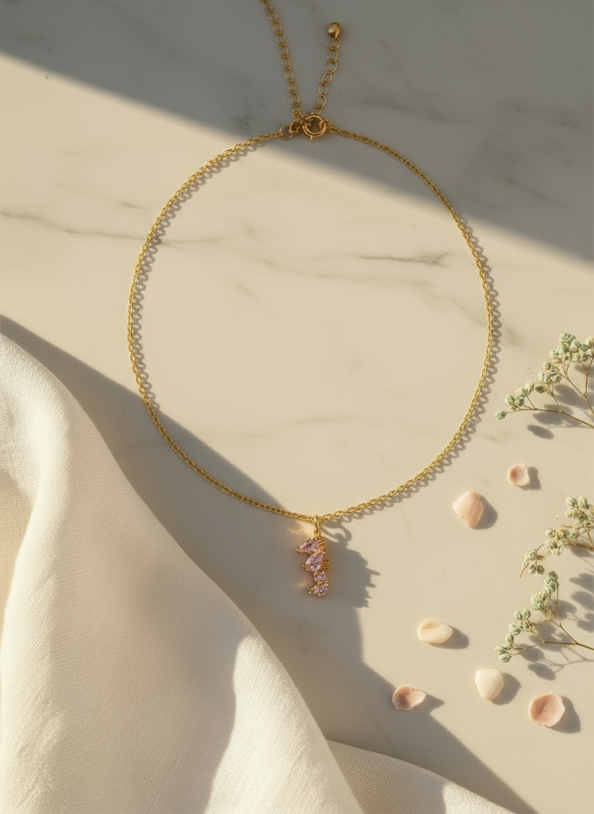 14k Gold-Filled Seahorse Necklace