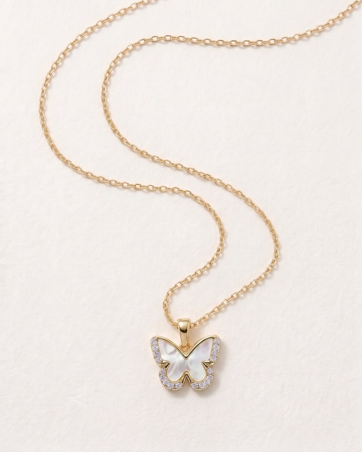 24k Gold-Filled Butterfly Dreams Necklace