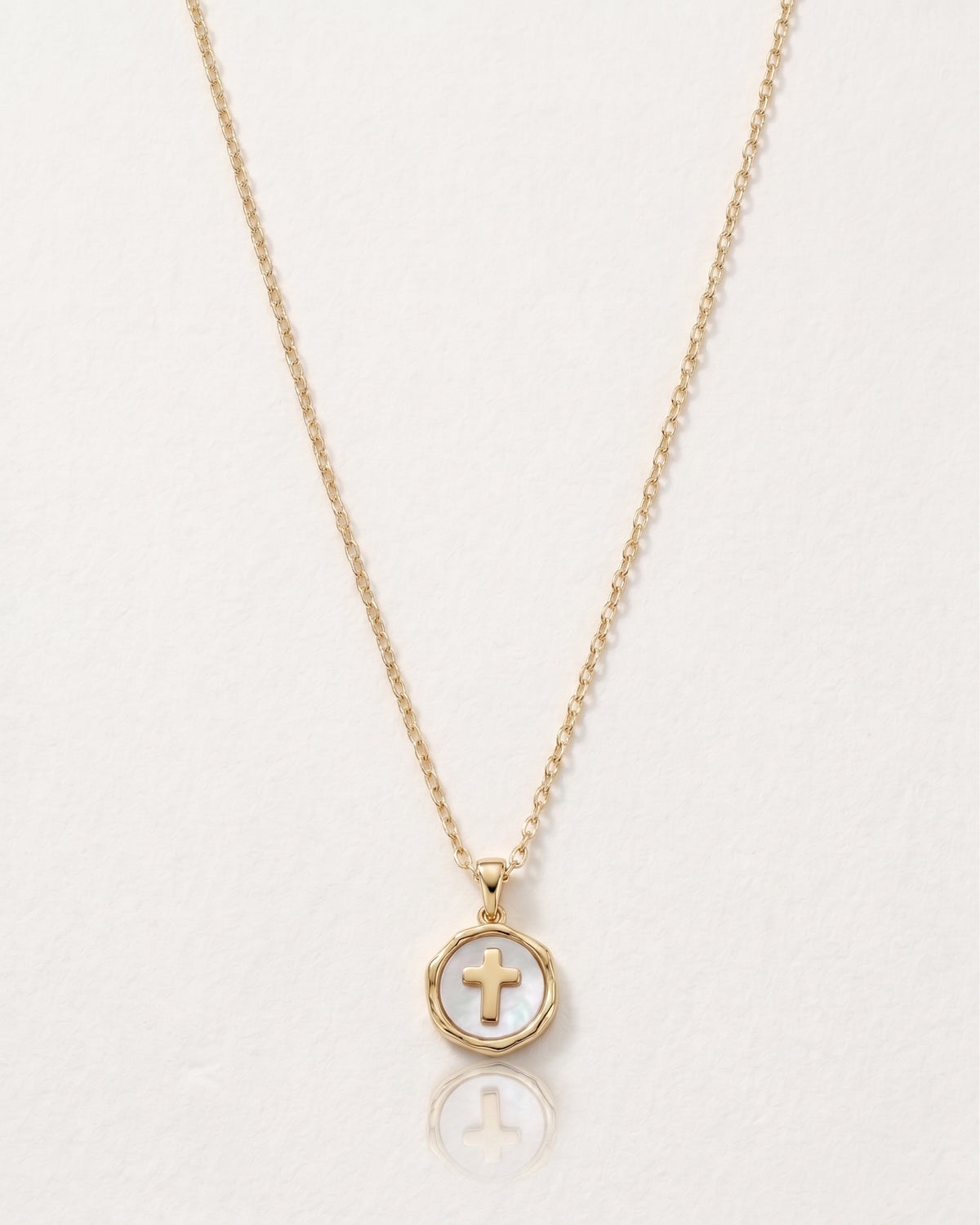 Love Cross 24K Gold-Filled Necklace