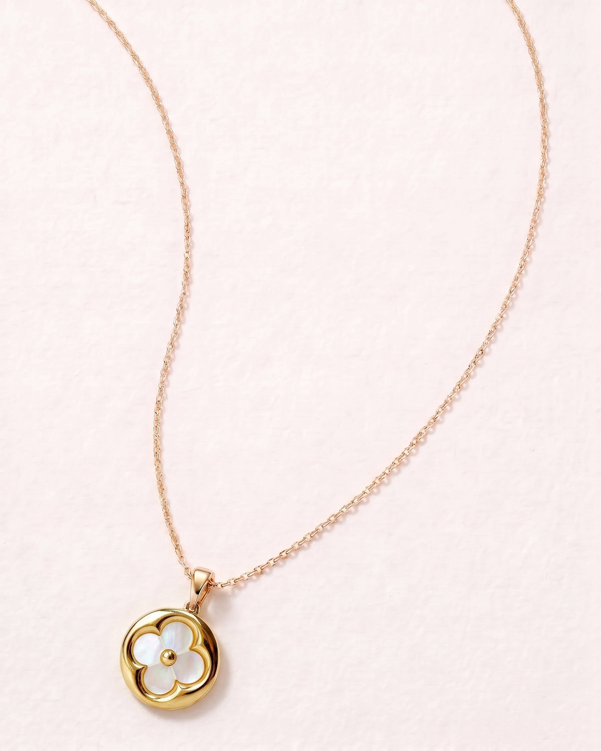 Lucky Gold-Filled Clover Necklace