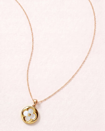 Lucky Gold-Filled Clover Necklace