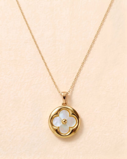 Lucky Gold-Filled Clover Necklace