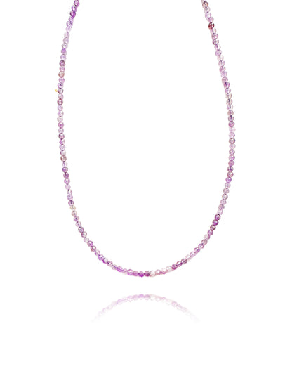 Amethyst Aura Gemstone Base Necklace