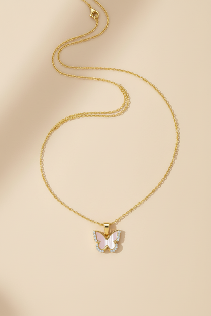 24k Gold-Filled Butterfly Dreams Necklace