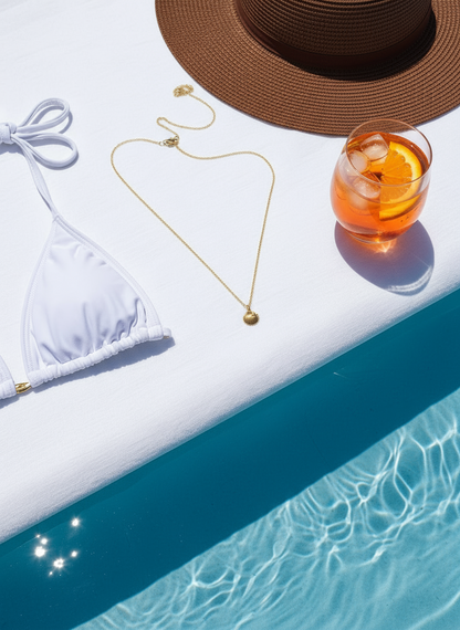 Seashell 16K Gold-Filled Necklace