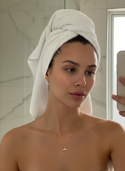 Crystal Mermaid 14K Gold-Filled Necklace