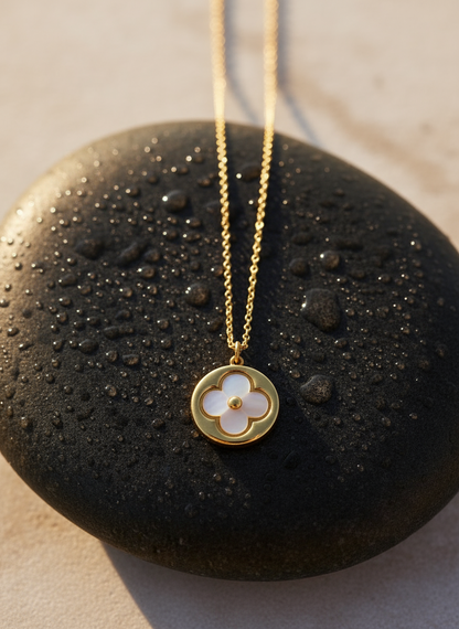 Lucky Gold-Filled Clover Necklace