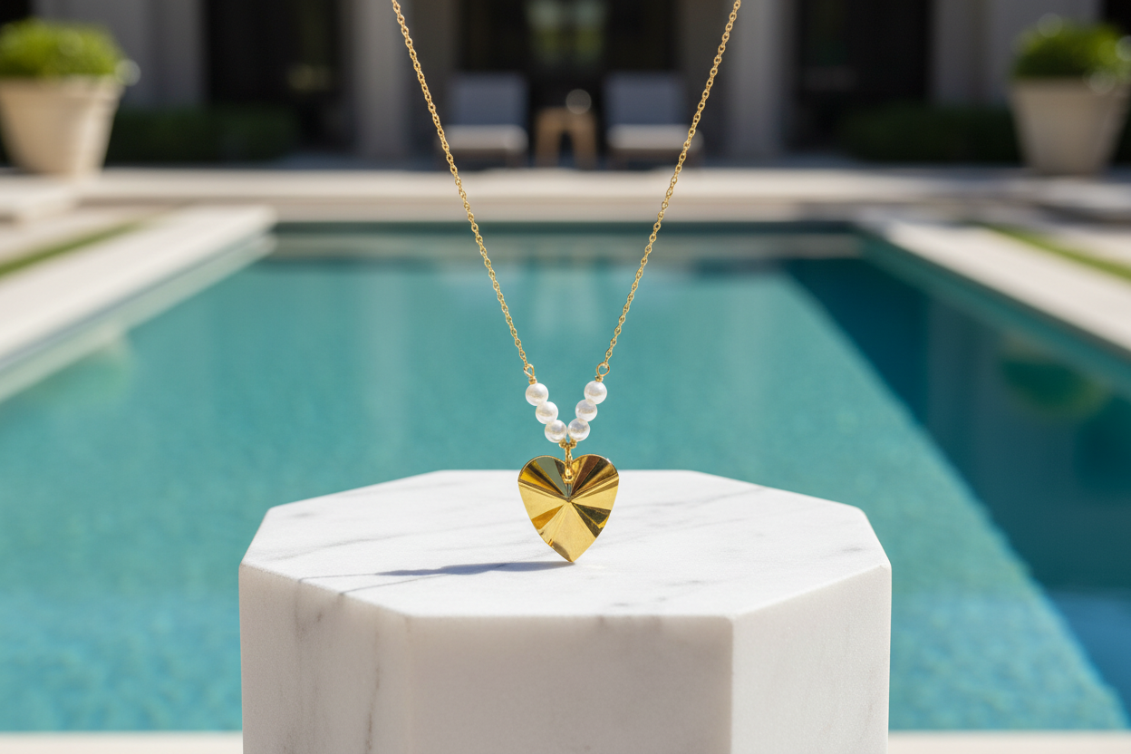 Dream Tide Pearl - 16K Gold-Filled Necklace